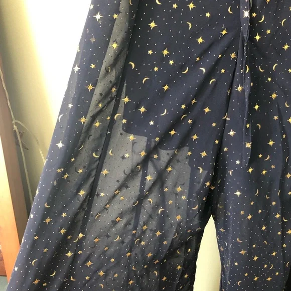 Dreamy Celestial Stars and Moons Dressy Jumpsuit - Picture 11 of 12